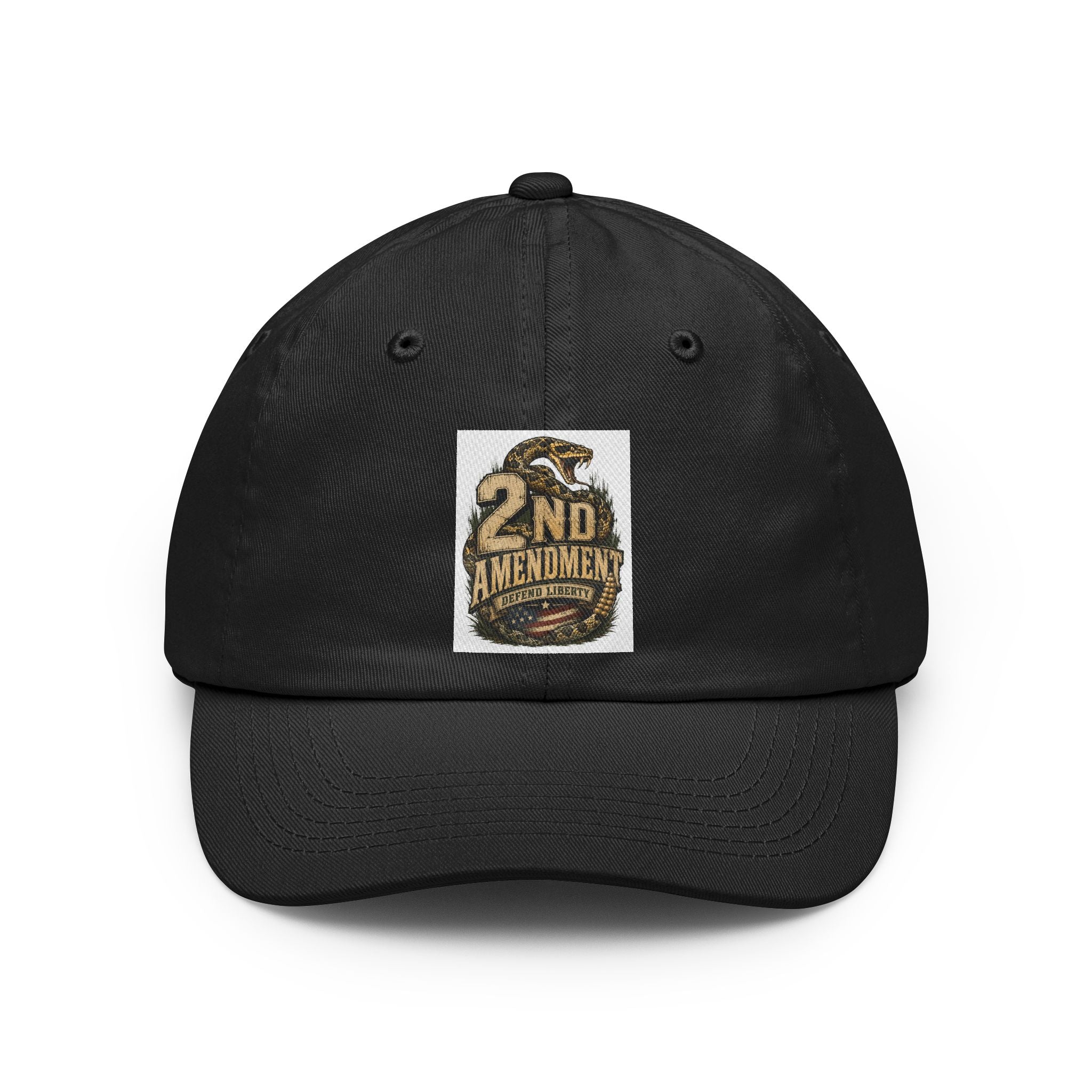 2nd Amendment Hat – Vintage Gadsden Snake Patch Cap