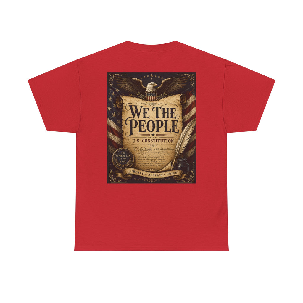 We The People Constitution T-Shirt — Patriotic American Eagle Tee