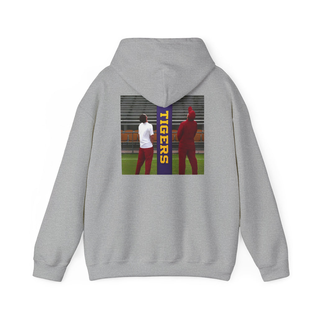 Arkansas Statehood Hoodie — Tigers Sideline Photo Back Print