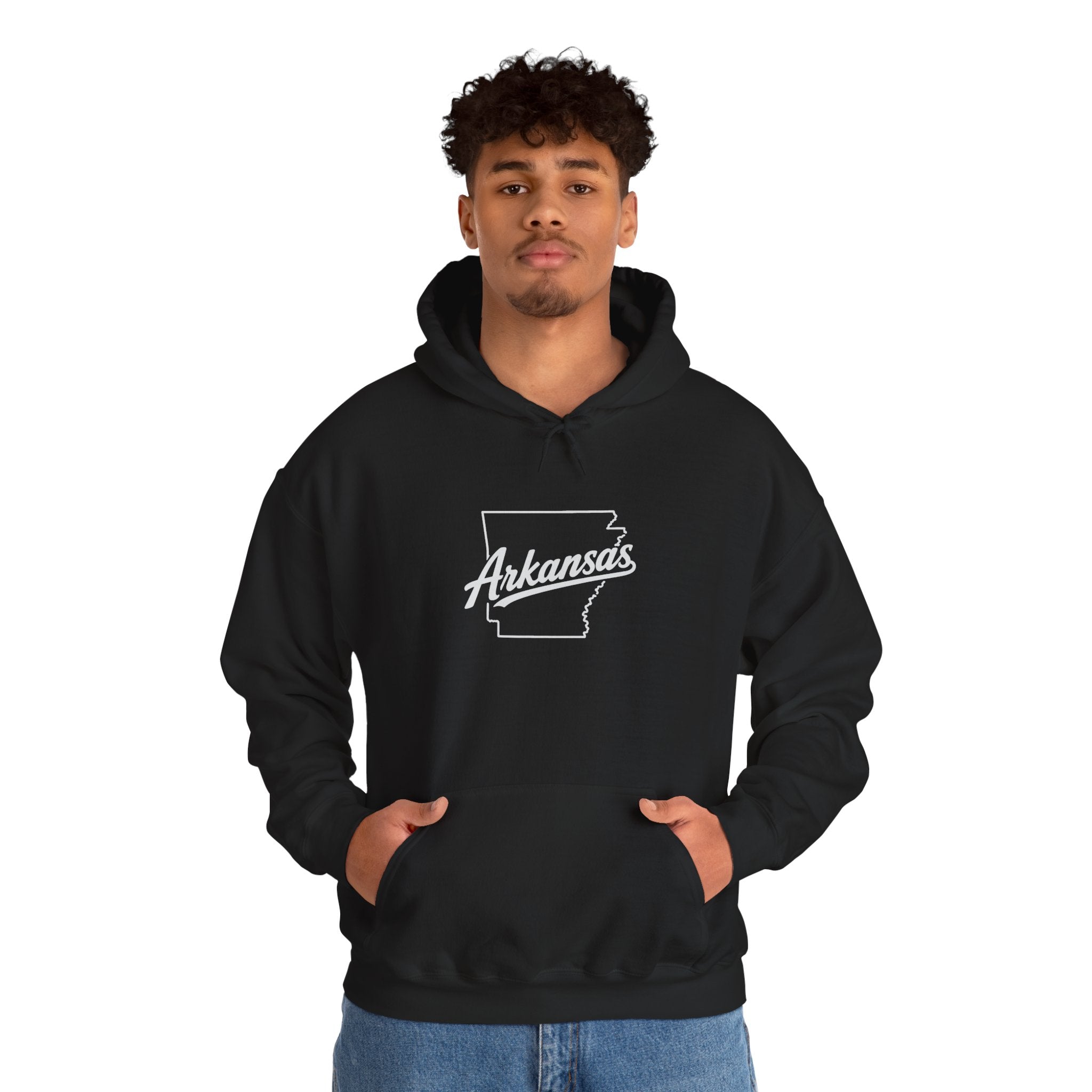 Arkansas Statehood Hoodie — Tigers Sideline Photo Back Print