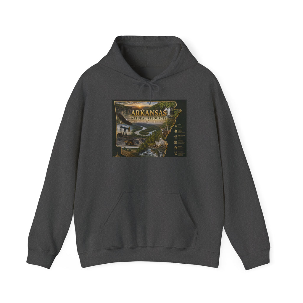 Arkansas Landscape Nature Hoodie — Scenic Rivers State Parks Sweatshirt