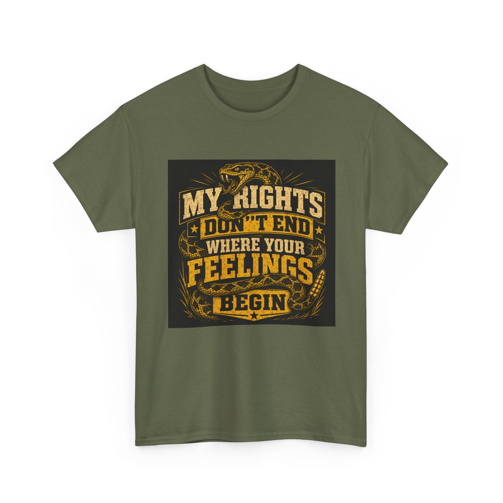 My Rights Dont End When Your Feelings Begin T-Shirt