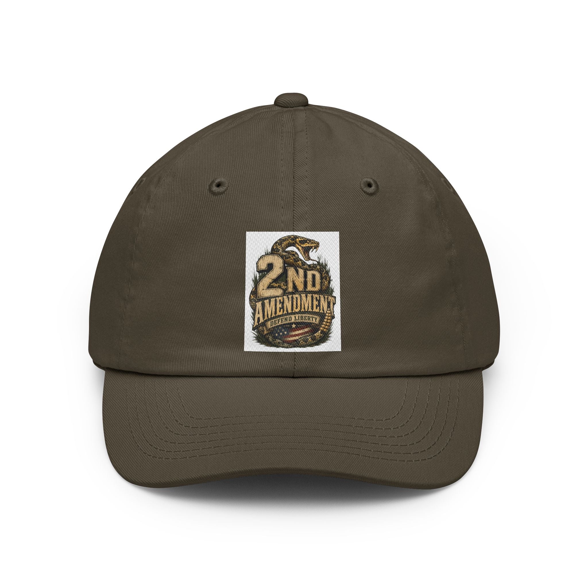 2nd Amendment Hat – Vintage Gadsden Snake Patch Cap
