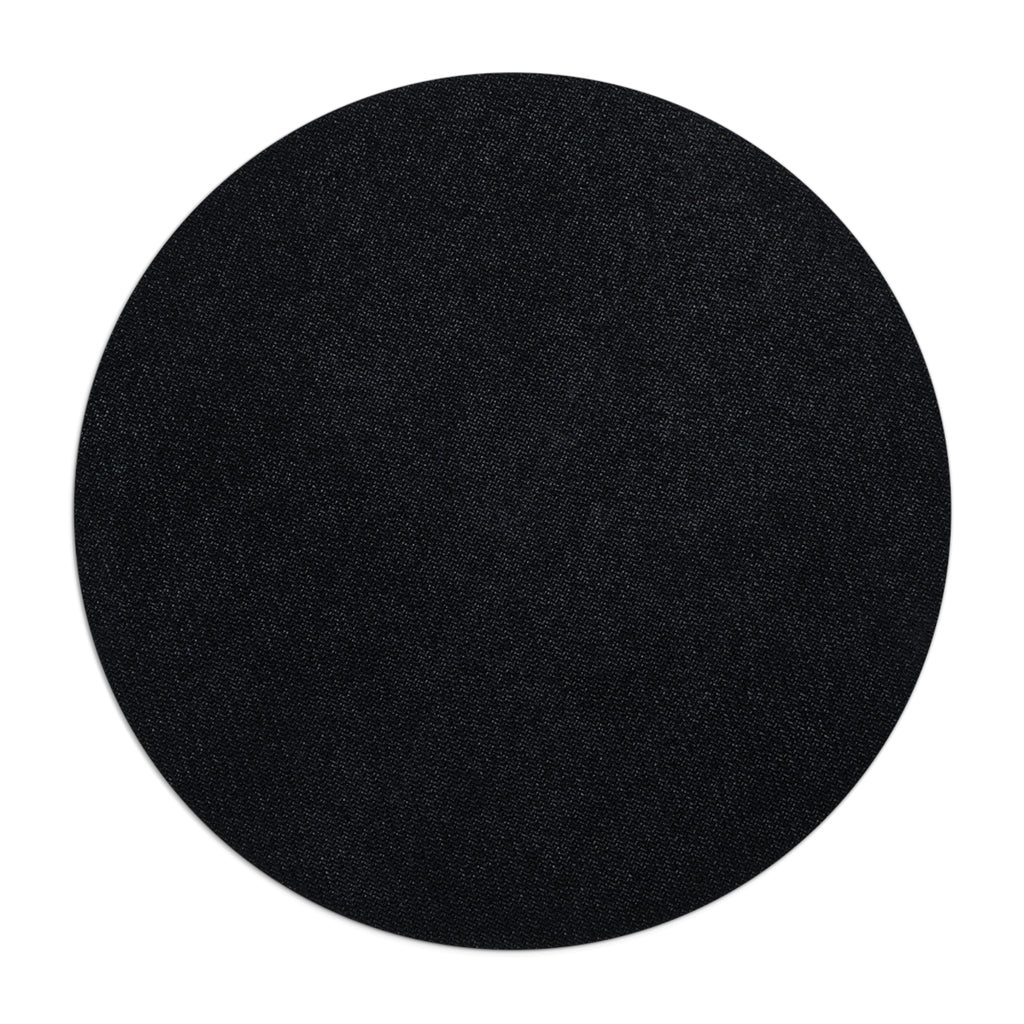 God Loves This Hot Mess Round Mouse Pad — Christian Inspirational Desk Mat