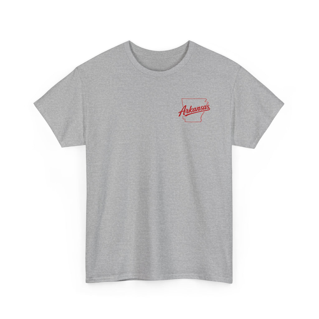 Arkansas Mascot Tee — Retro Basketball Mascots Graphic T-Shirt