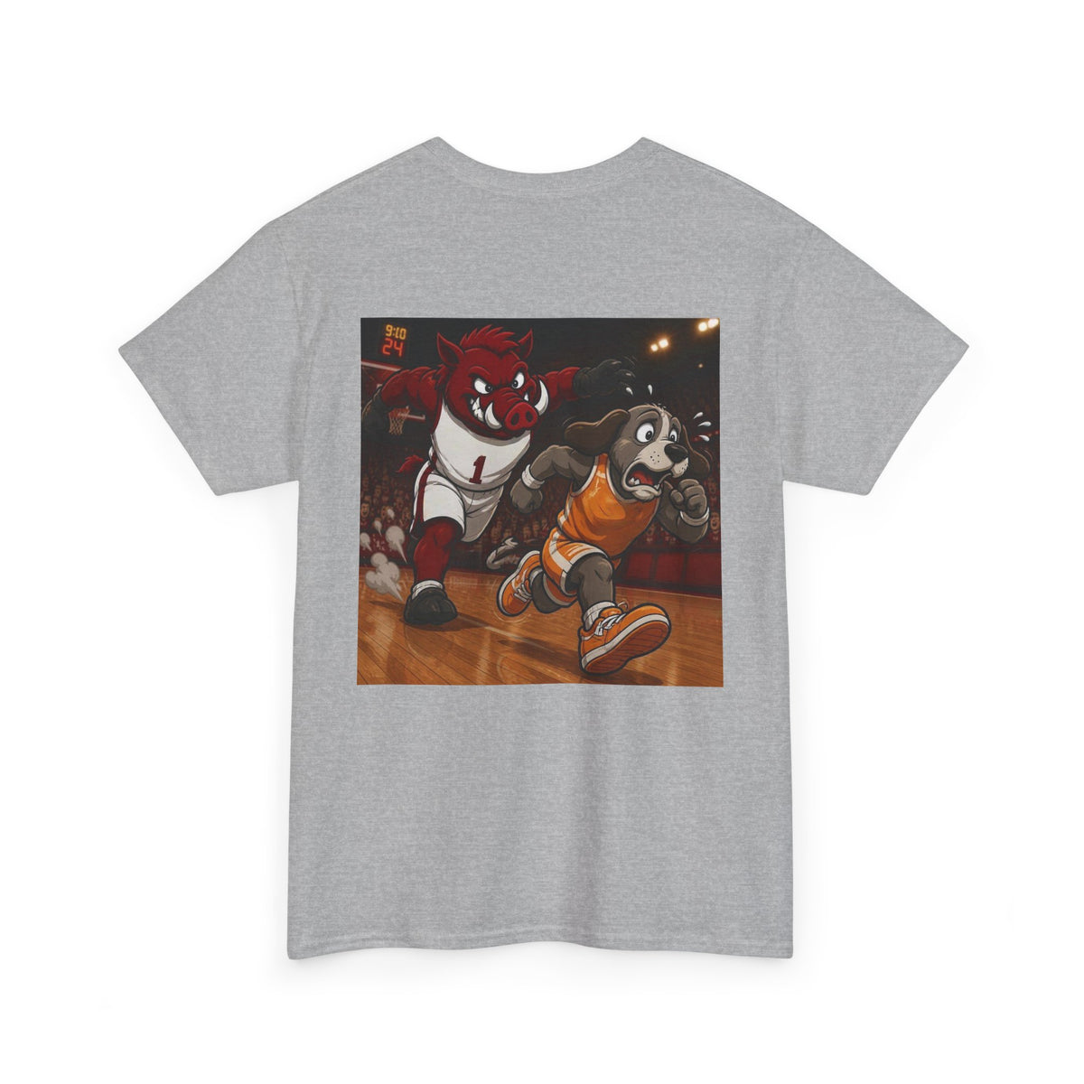 Arkansas Mascot Tee — Retro Basketball Mascots Graphic T-Shirt