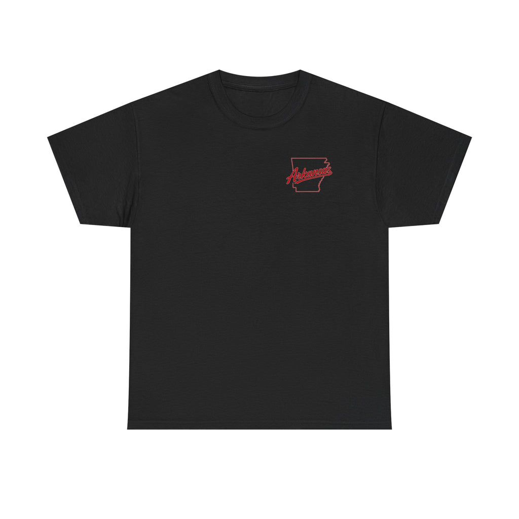 Arkansas Mascot Tee — Retro Basketball Mascots Graphic T-Shirt
