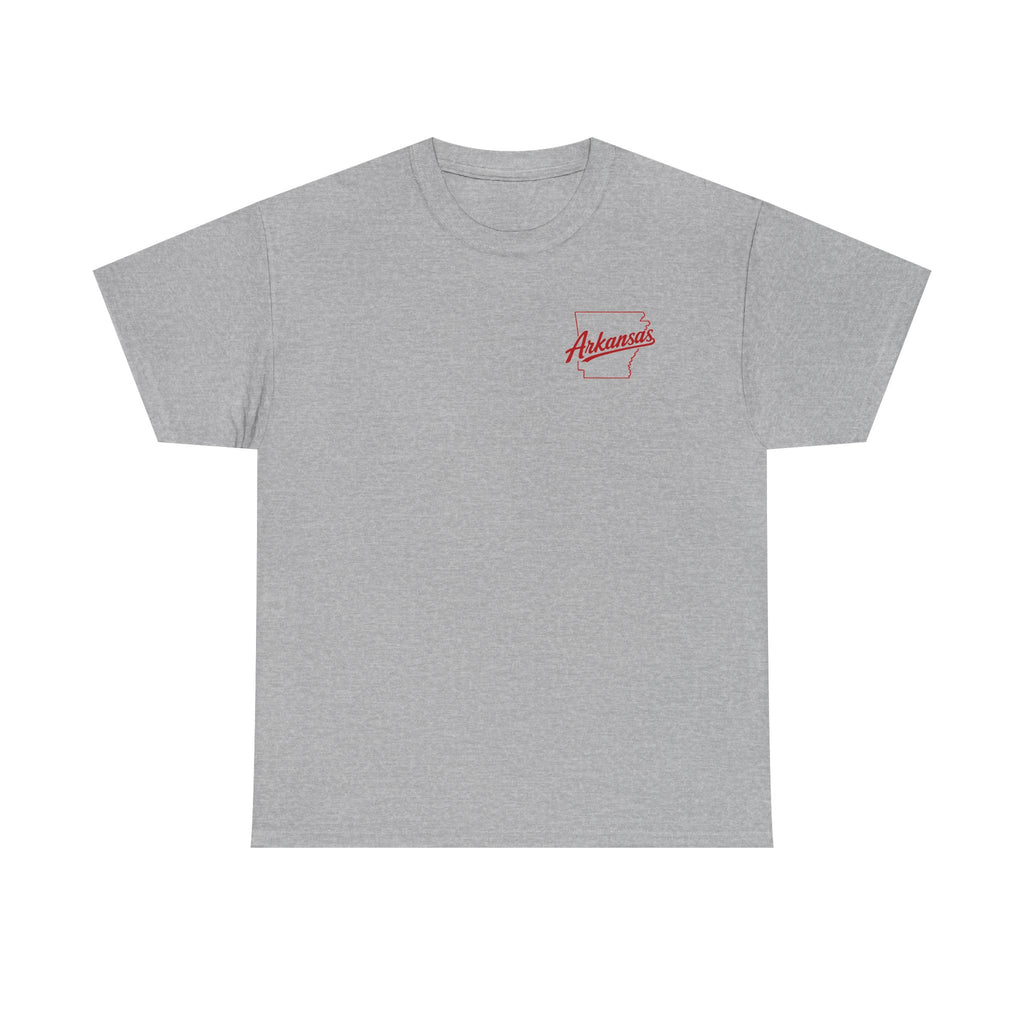 Arkansas Mascot Tee — Retro Basketball Mascots Graphic T-Shirt