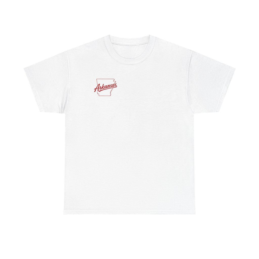 Piggy Backin' Graphic Tee — Funny Hog & Longhorn Retro Logo Shirt