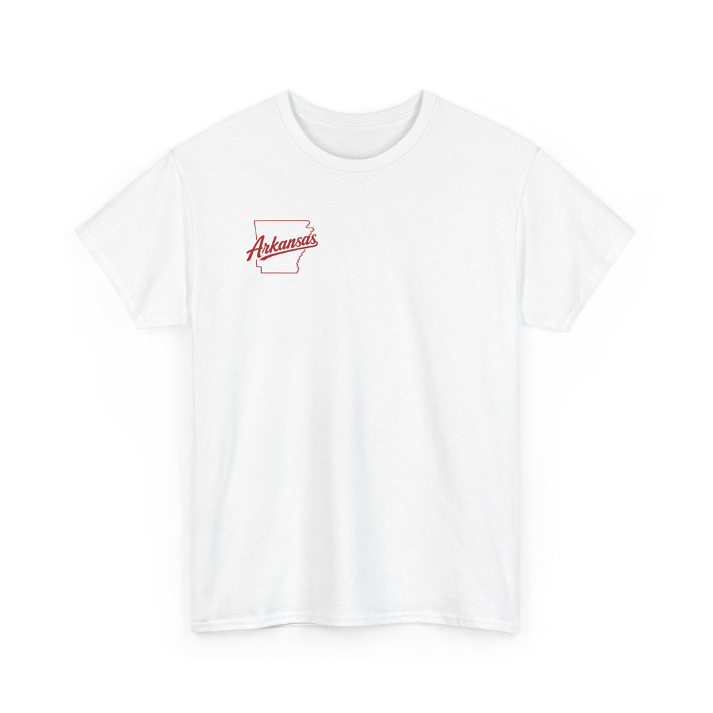 Piggy Backin' Graphic Tee — Funny Hog & Longhorn Retro Logo Shirt