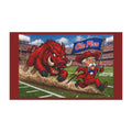 Razorback Chasing Rebel Car Magnet – 'Ole Piss' Tailgate Decal
