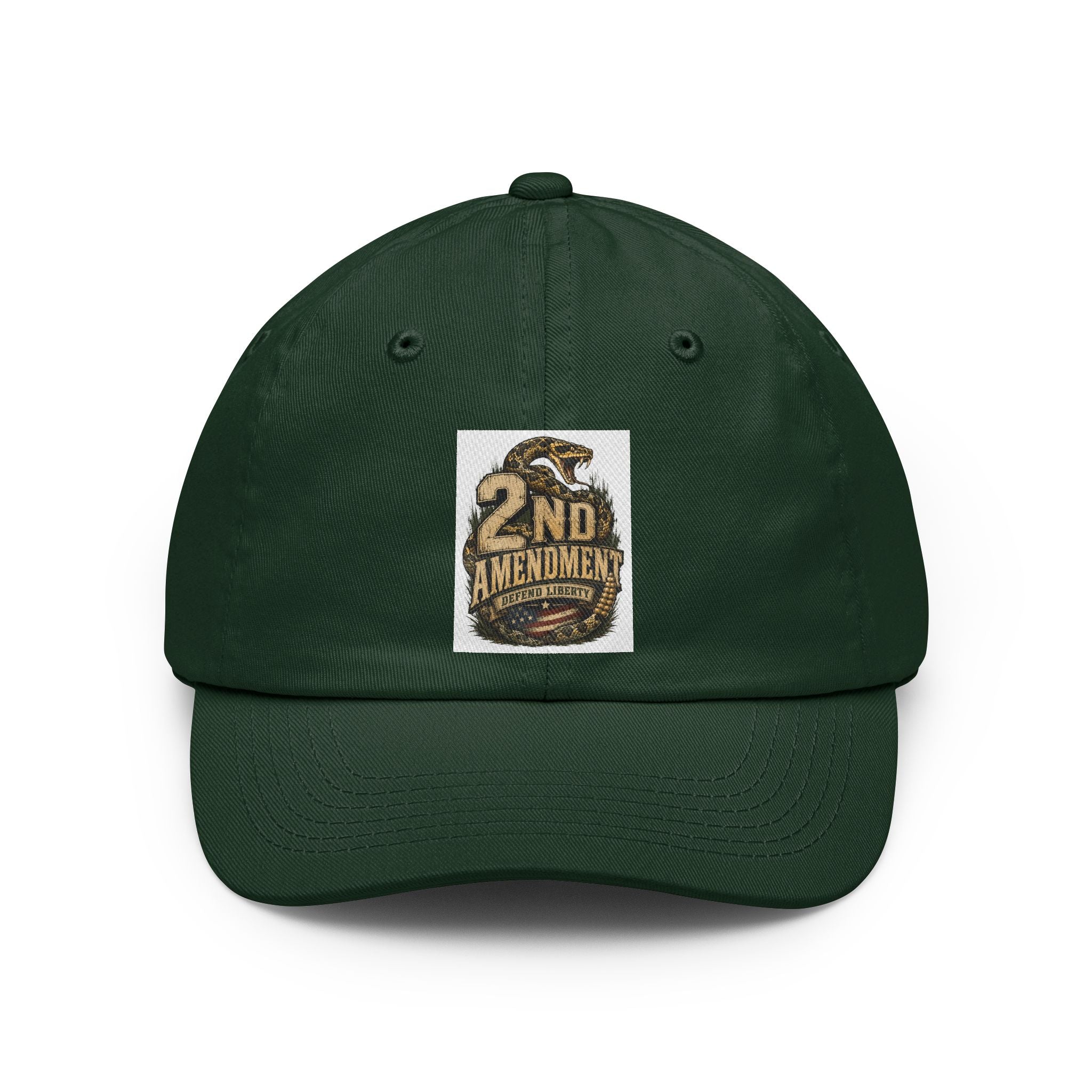 2nd Amendment Hat – Vintage Gadsden Snake Patch Cap