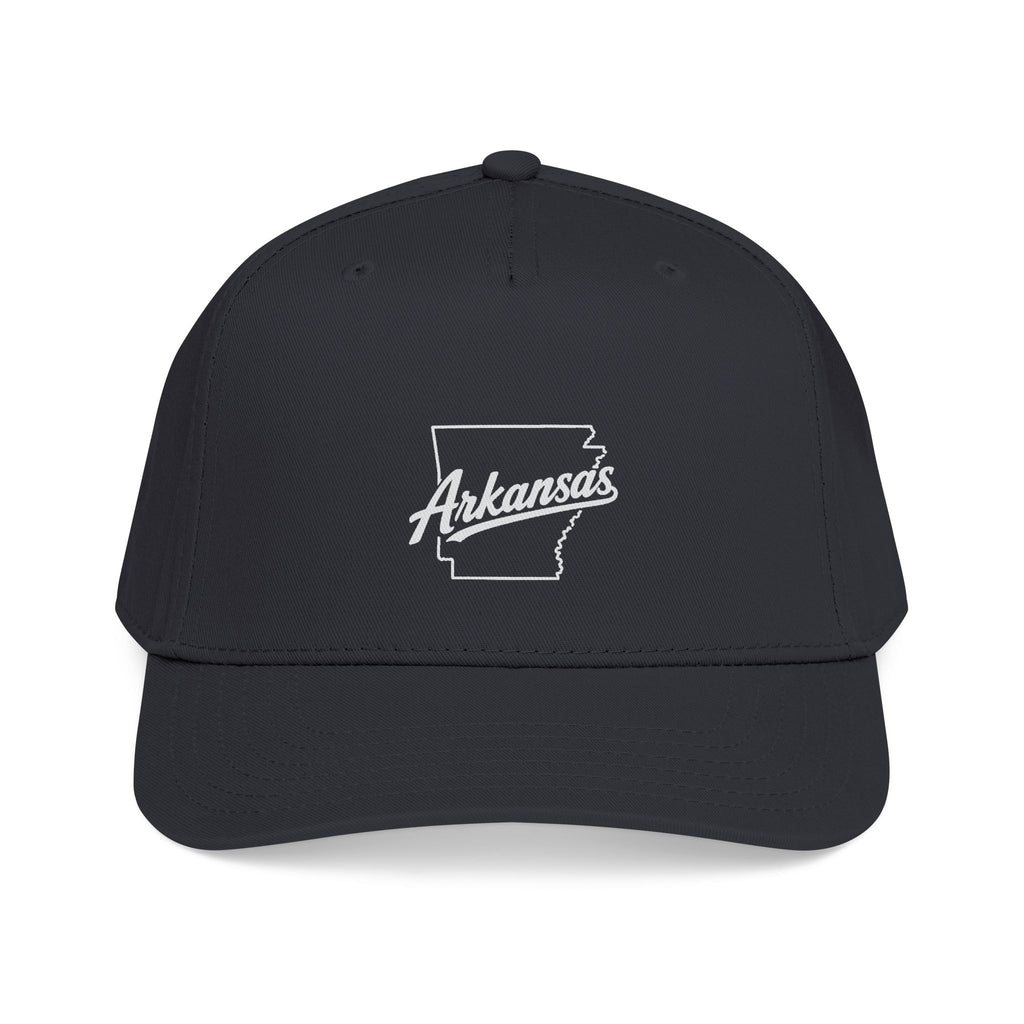 Arkansas Black Mid Profile Baseball Cap