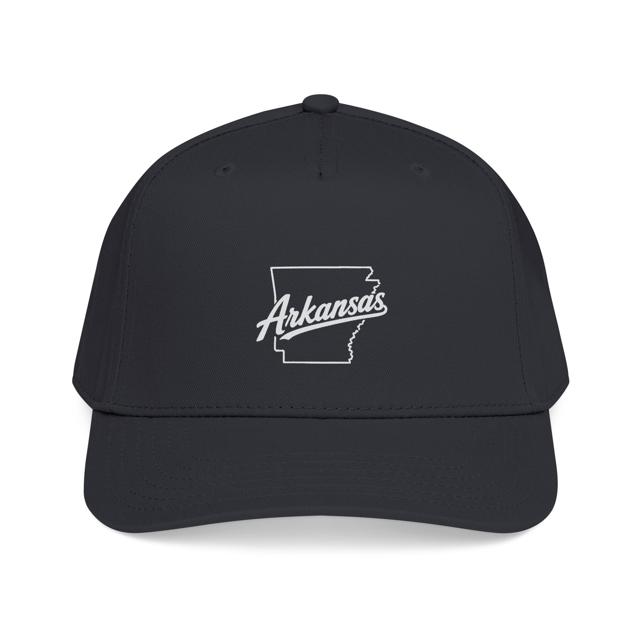 Arkansas Black Mid Profile Baseball Cap