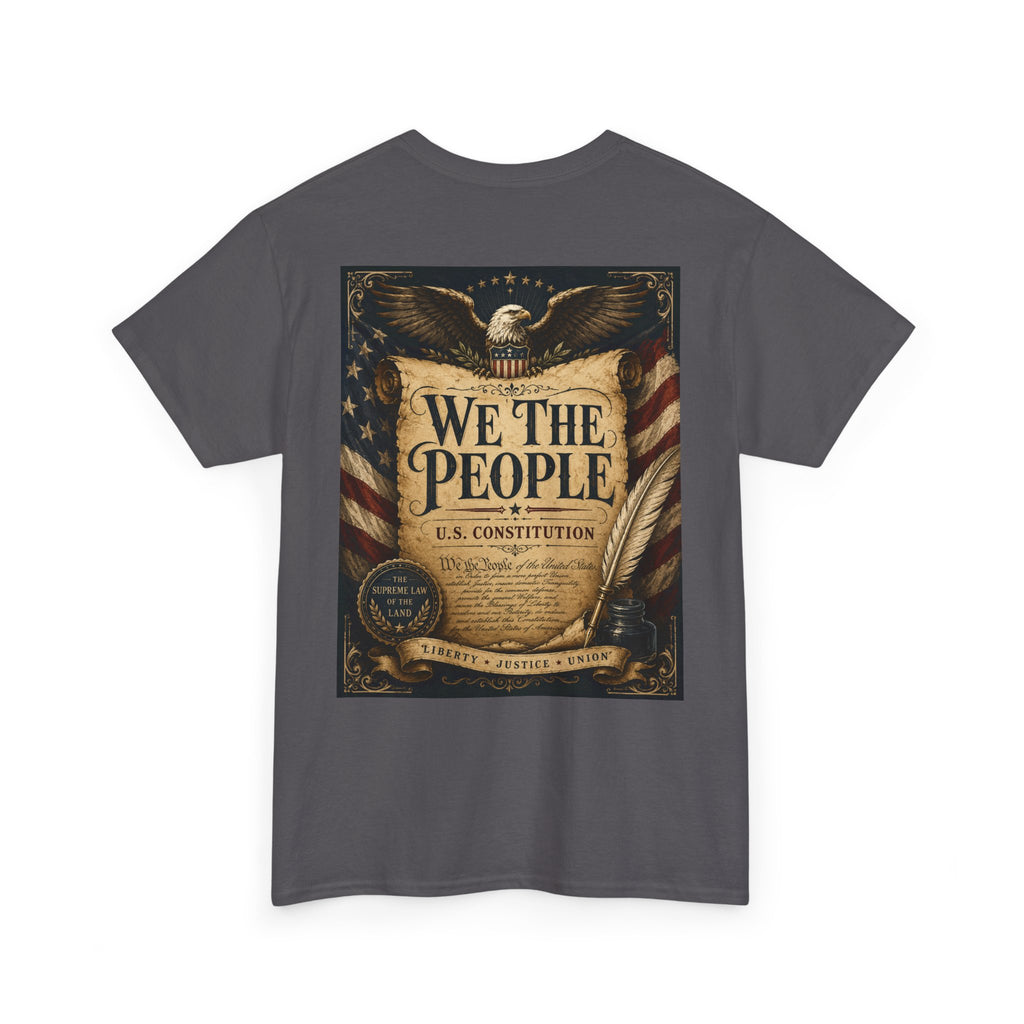 We The People Constitution T-Shirt — Patriotic American Eagle Tee